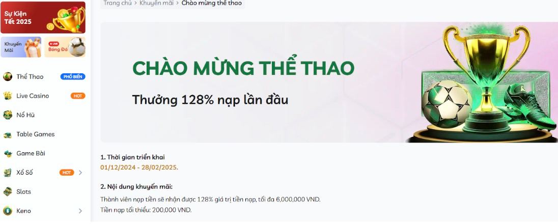 Những gói khuyến mãi MIN88 hấp dẫn